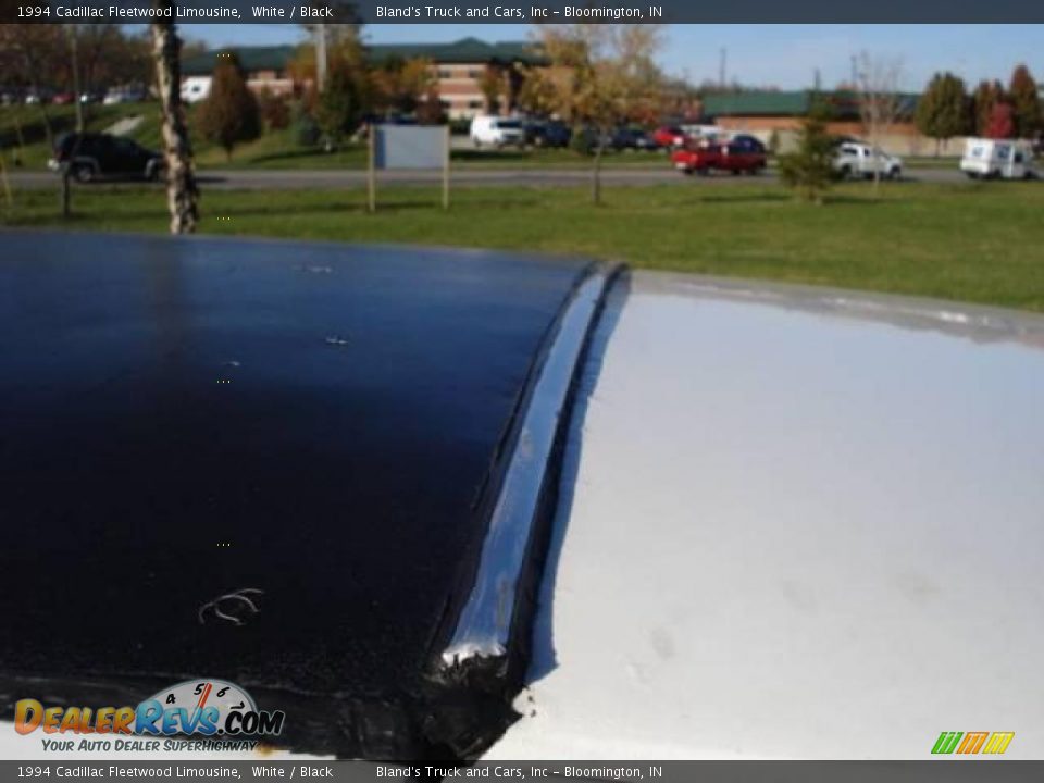 1994 Cadillac Fleetwood Limousine White / Black Photo #28