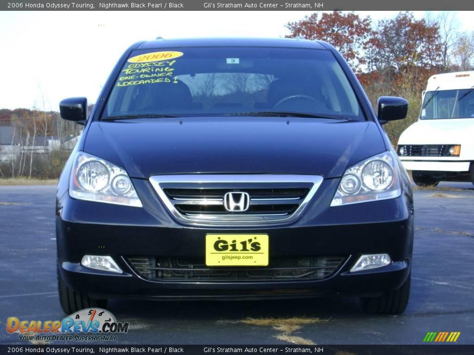 2006 Honda Odyssey Touring Nighthawk Black Pearl / Black Photo #2