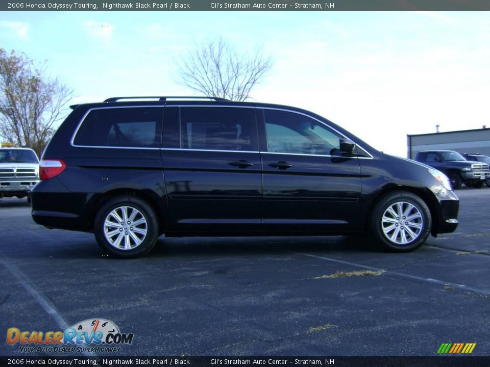 2006 Honda Odyssey Touring Nighthawk Black Pearl / Black Photo #8