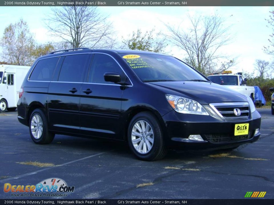 2006 Honda Odyssey Touring Nighthawk Black Pearl / Black Photo #9