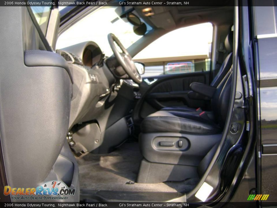 2006 Honda Odyssey Touring Nighthawk Black Pearl / Black Photo #10