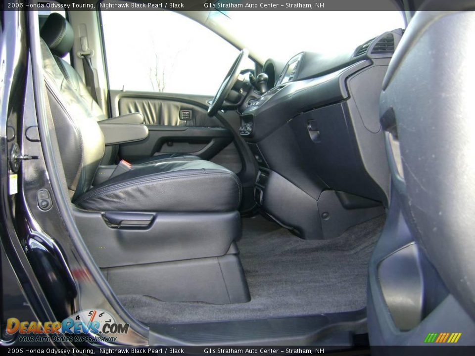 2006 Honda Odyssey Touring Nighthawk Black Pearl / Black Photo #11