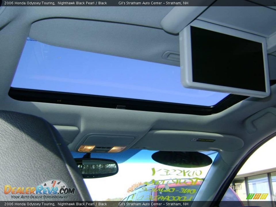 2006 Honda Odyssey Touring Nighthawk Black Pearl / Black Photo #14