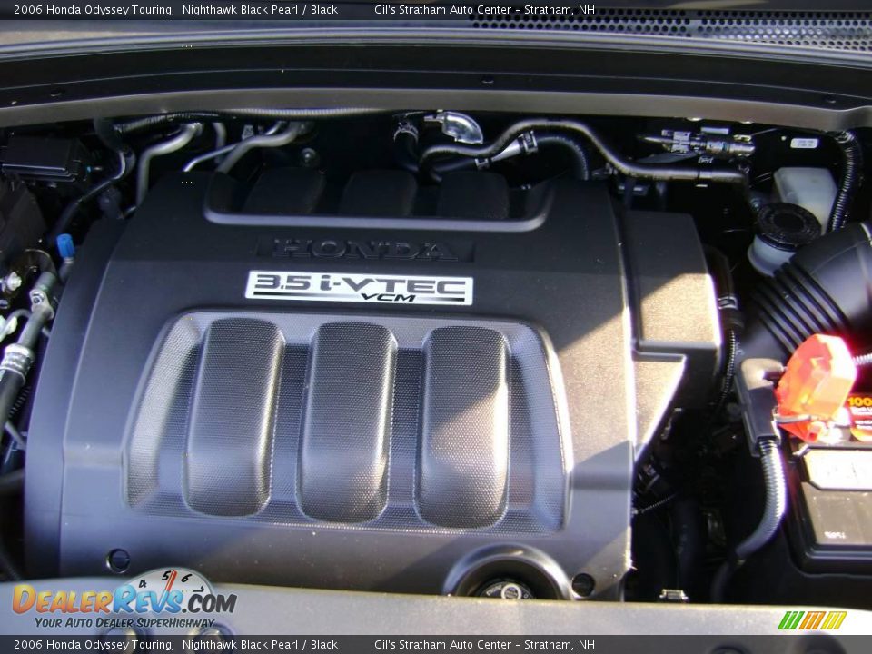 2006 Honda Odyssey Touring Nighthawk Black Pearl / Black Photo #17