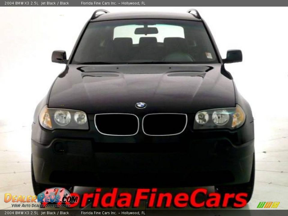 2004 BMW X3 2.5i Jet Black / Black Photo #5