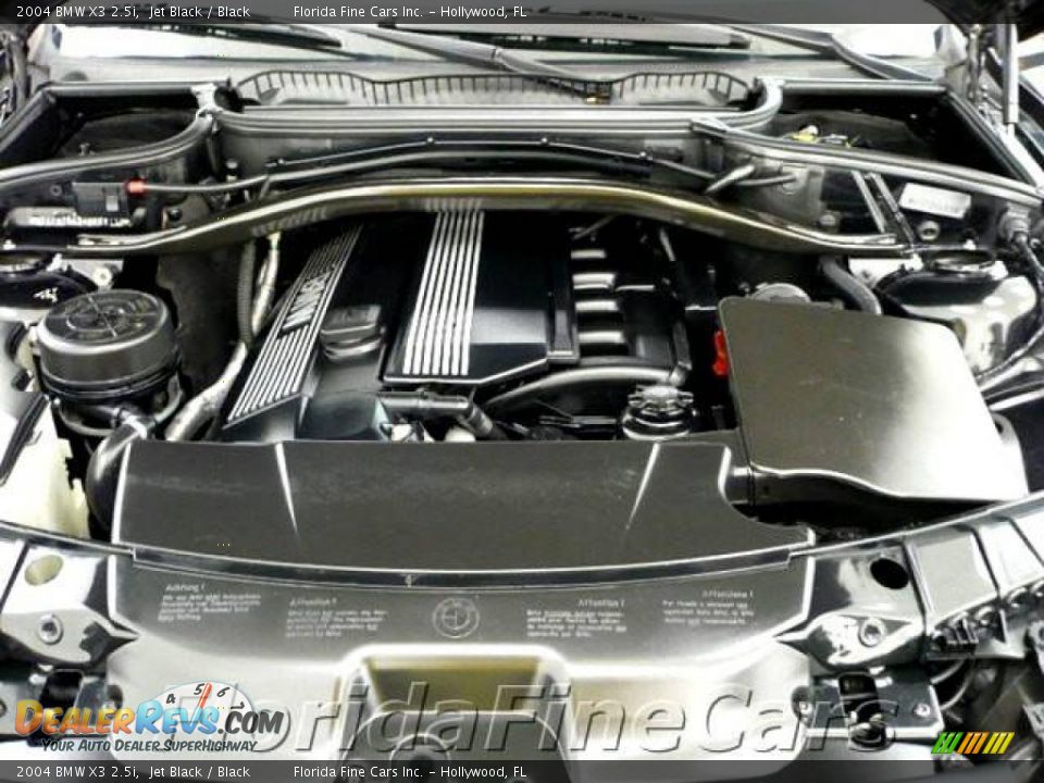 2004 BMW X3 2.5i Jet Black / Black Photo #9