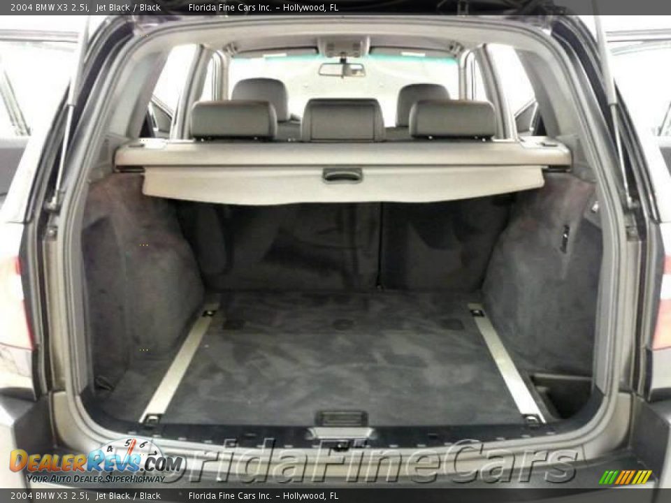 2004 BMW X3 2.5i Jet Black / Black Photo #10