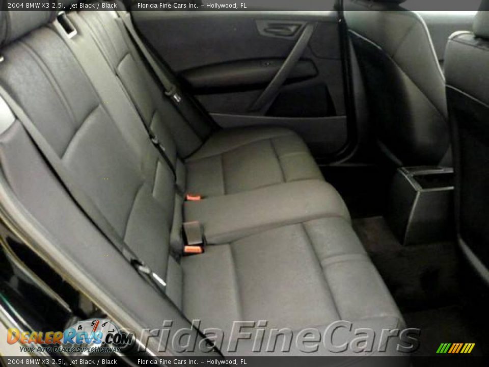 2004 BMW X3 2.5i Jet Black / Black Photo #14