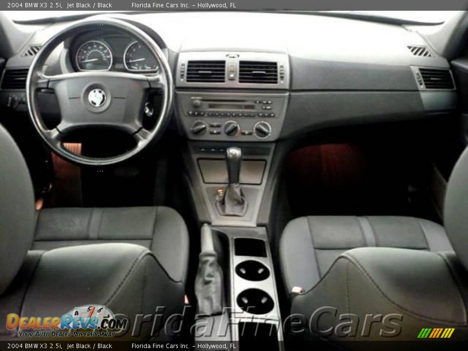 2004 BMW X3 2.5i Jet Black / Black Photo #15