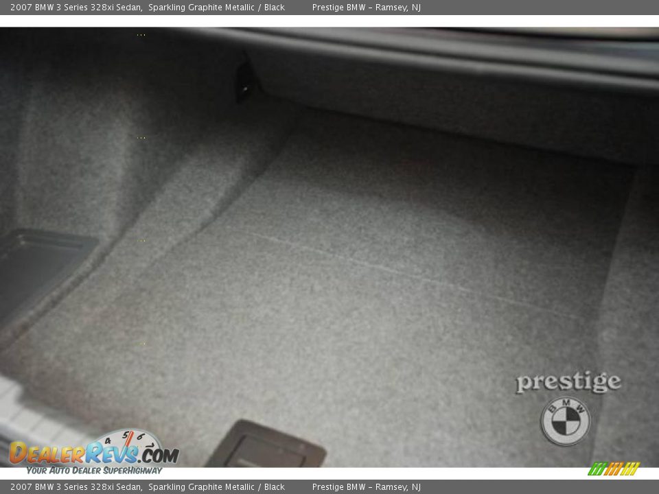 2007 BMW 3 Series 328xi Sedan Sparkling Graphite Metallic / Black Photo #8