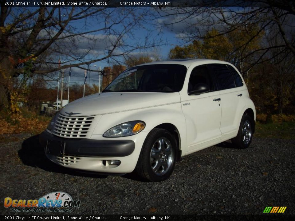 2001 Chrysler PT Cruiser Limited Stone White / Charcoal Photo #1