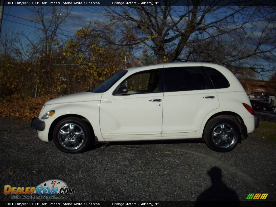 2001 Chrysler PT Cruiser Limited Stone White / Charcoal Photo #2