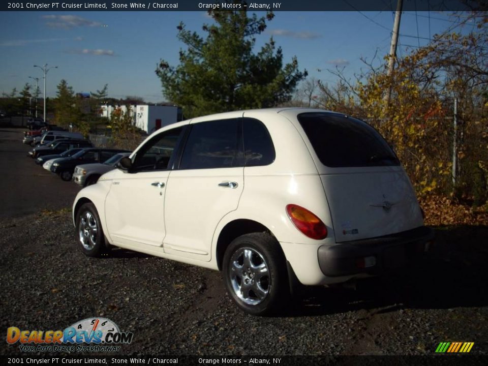 2001 Chrysler PT Cruiser Limited Stone White / Charcoal Photo #3
