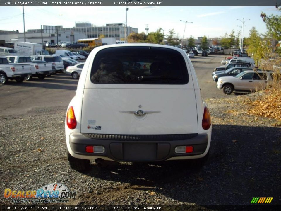 2001 Chrysler PT Cruiser Limited Stone White / Charcoal Photo #5