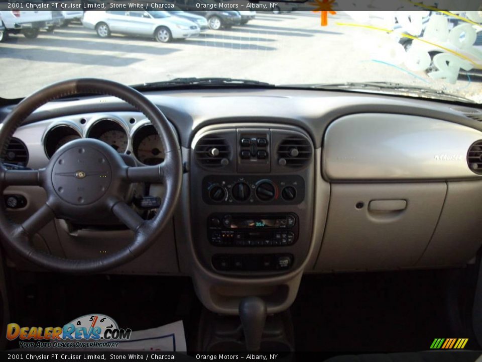 2001 Chrysler PT Cruiser Limited Stone White / Charcoal Photo #7