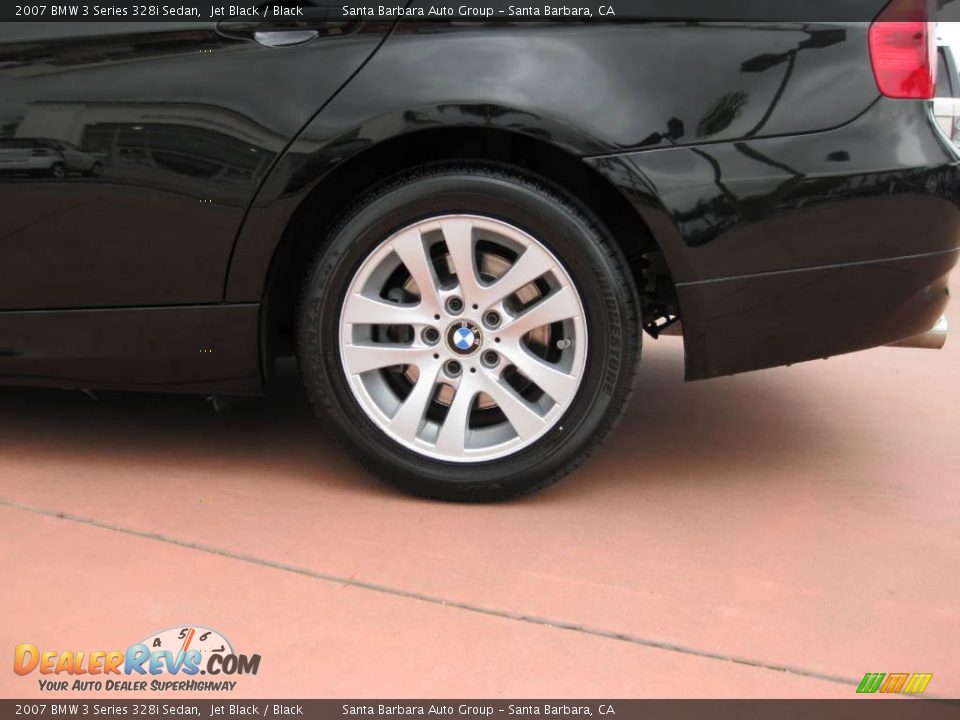 2007 BMW 3 Series 328i Sedan Jet Black / Black Photo #7