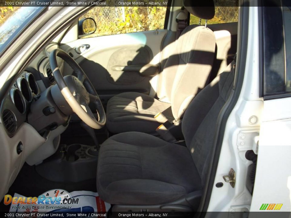2001 Chrysler PT Cruiser Limited Stone White / Charcoal Photo #13