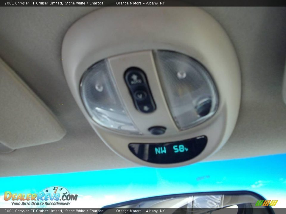 2001 Chrysler PT Cruiser Limited Stone White / Charcoal Photo #16