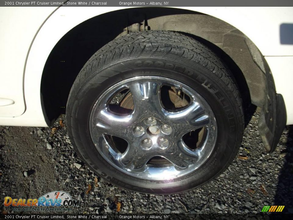 2001 Chrysler PT Cruiser Limited Stone White / Charcoal Photo #19