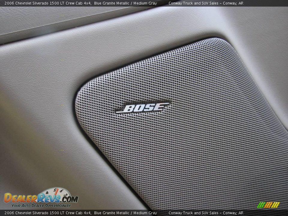 2006 Chevrolet Silverado 1500 LT Crew Cab 4x4 Blue Granite Metallic / Medium Gray Photo #19