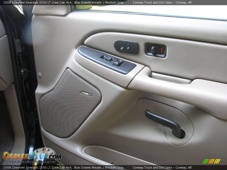 2006 Chevrolet Silverado 1500 LT Crew Cab 4x4 Blue Granite Metallic / Medium Gray Photo #20