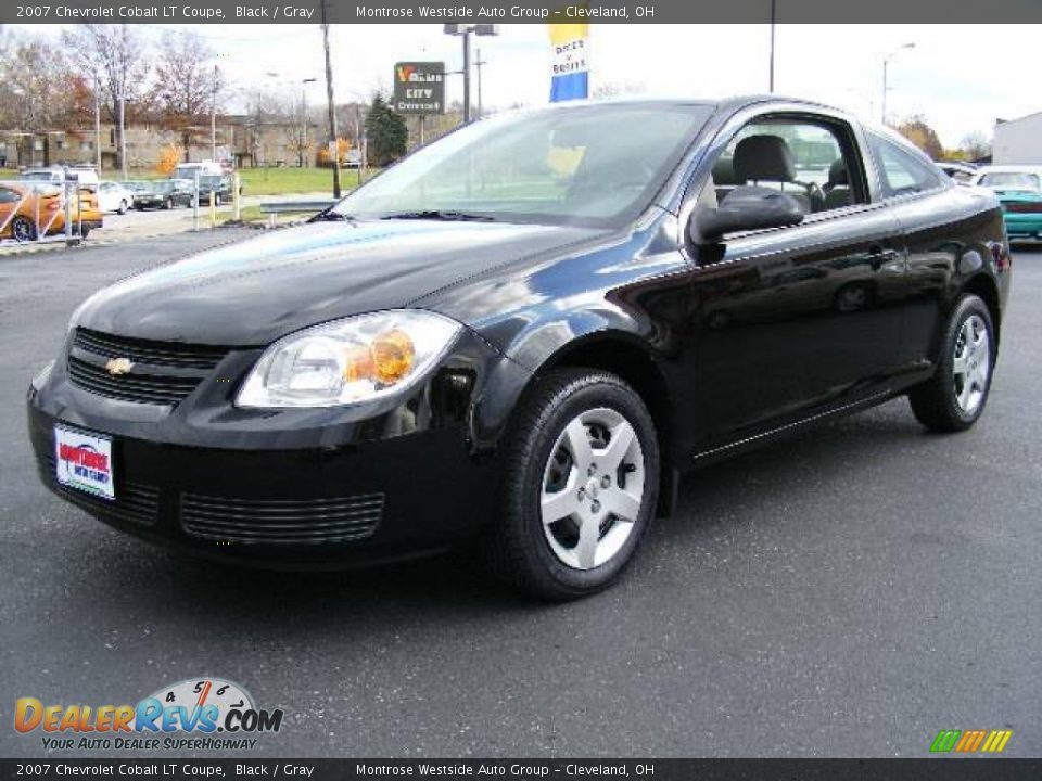 2007 Chevrolet Cobalt LT Coupe Black / Gray Photo #1