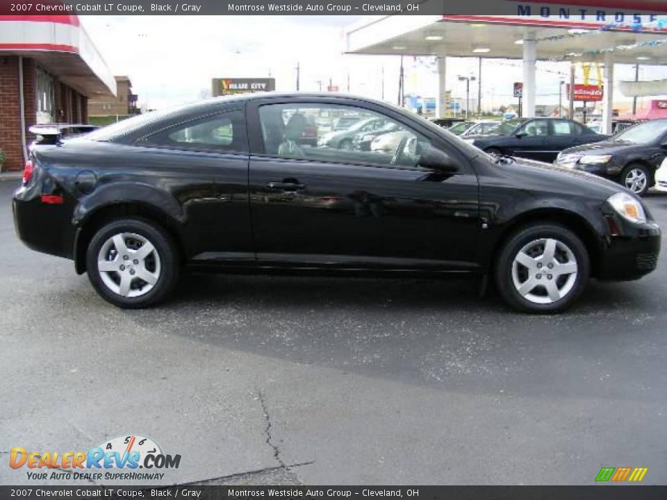 2007 Chevrolet Cobalt LT Coupe Black / Gray Photo #6