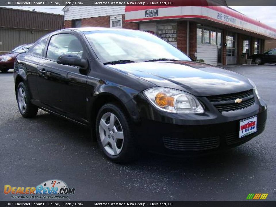 2007 Chevrolet Cobalt LT Coupe Black / Gray Photo #7