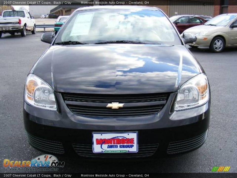 2007 Chevrolet Cobalt LT Coupe Black / Gray Photo #8