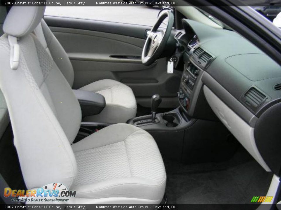 2007 Chevrolet Cobalt LT Coupe Black / Gray Photo #13