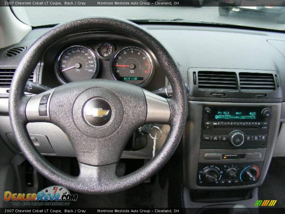 2007 Chevrolet Cobalt LT Coupe Black / Gray Photo #15