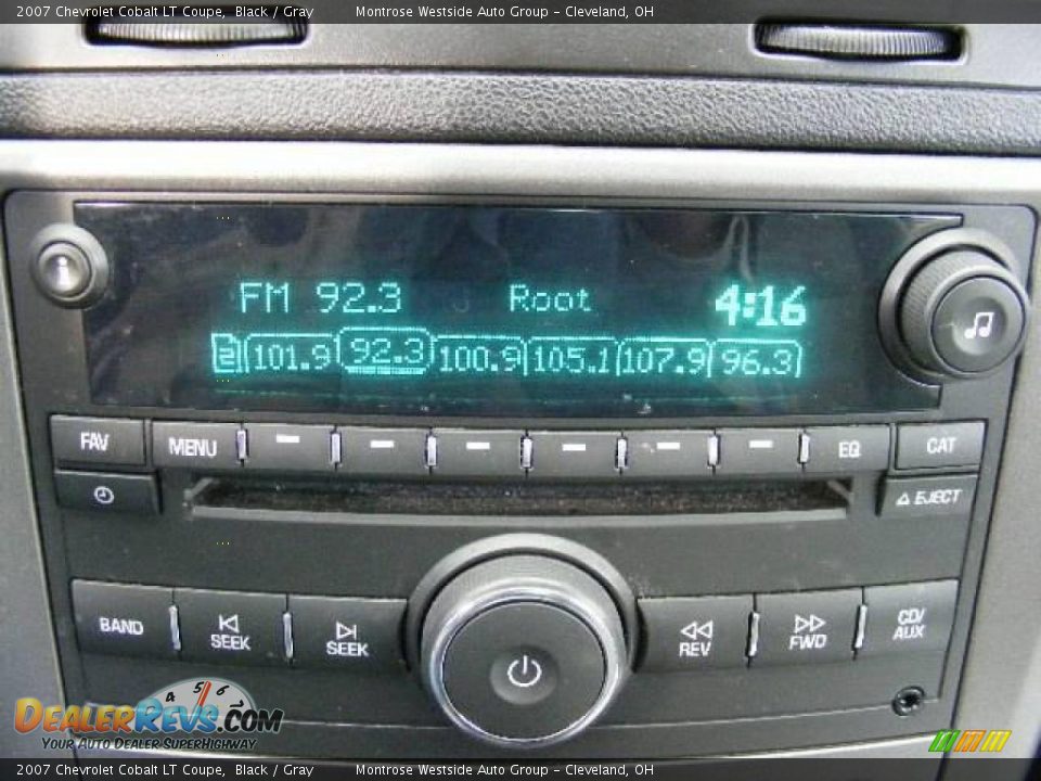 2007 Chevrolet Cobalt LT Coupe Black / Gray Photo #20