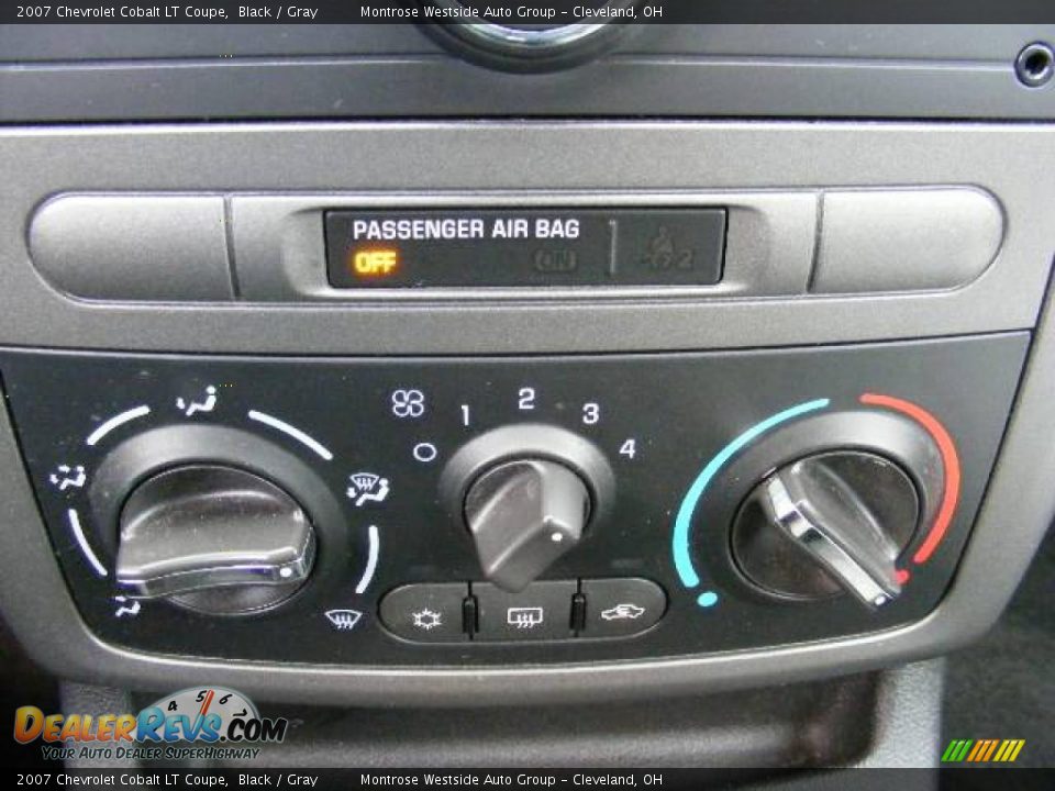 2007 Chevrolet Cobalt LT Coupe Black / Gray Photo #21