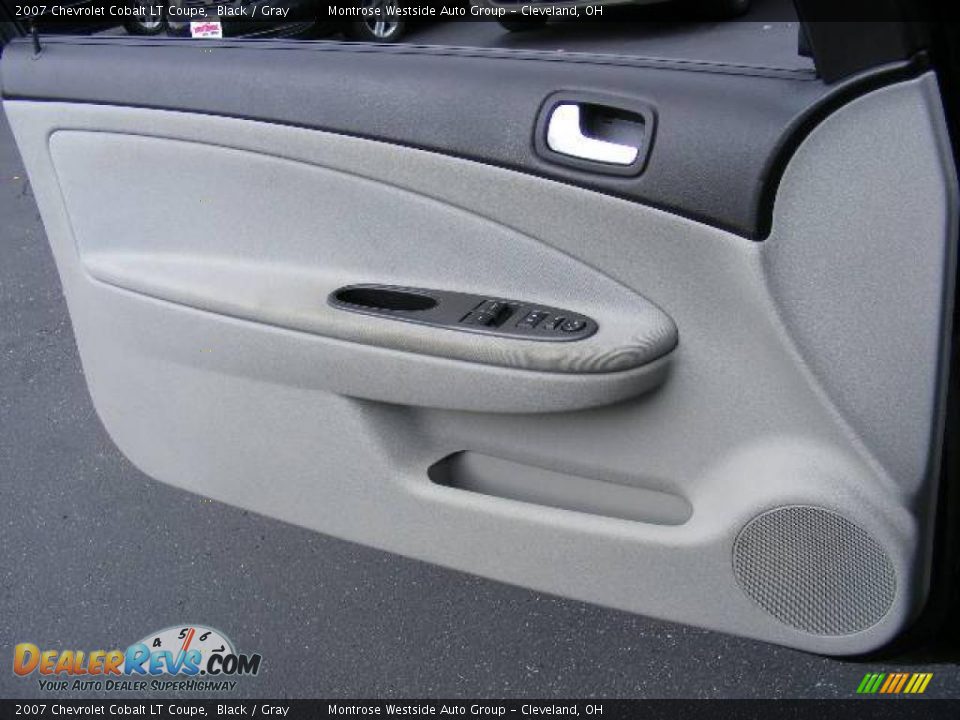 2007 Chevrolet Cobalt LT Coupe Black / Gray Photo #24