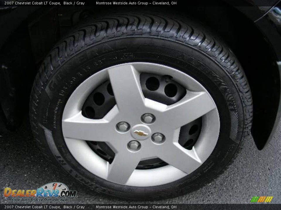 2007 Chevrolet Cobalt LT Coupe Black / Gray Photo #27