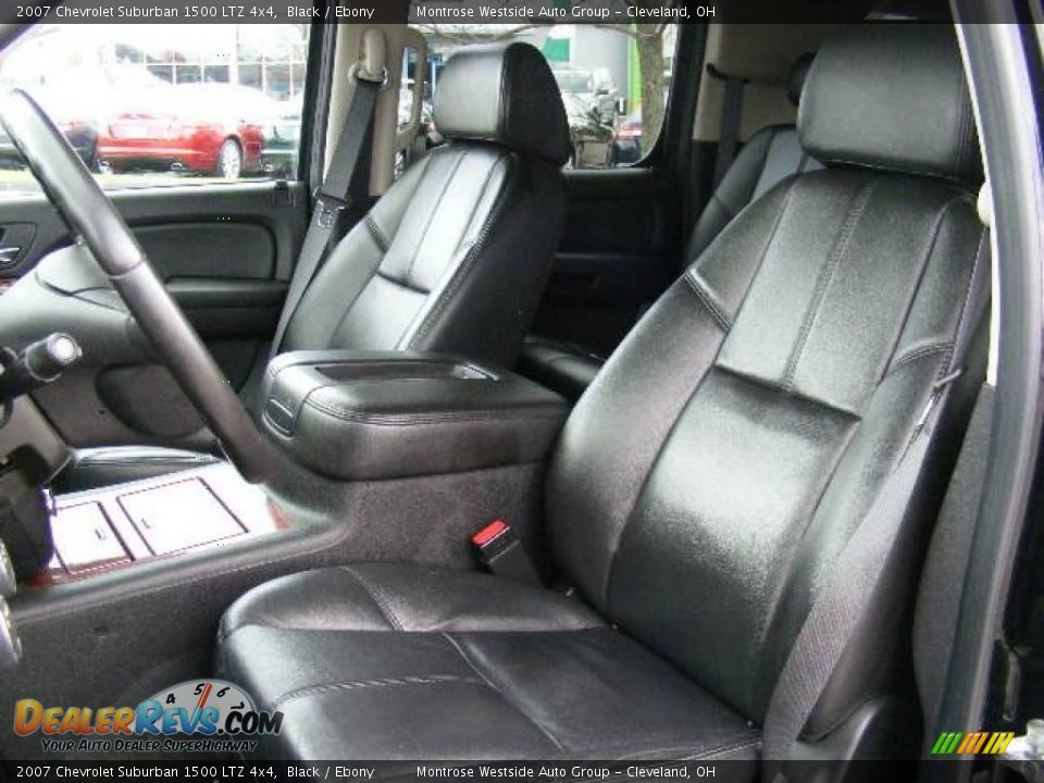 2007 Chevrolet Suburban 1500 LTZ 4x4 Black / Ebony Photo #9