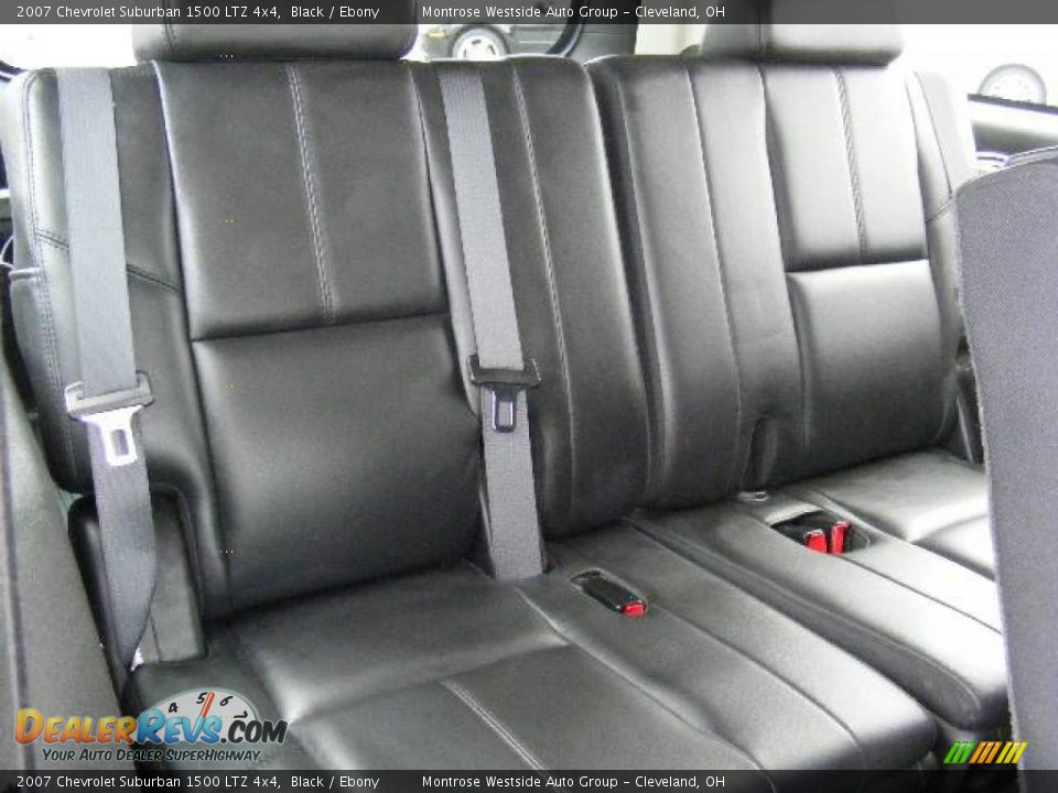 2007 Chevrolet Suburban 1500 LTZ 4x4 Black / Ebony Photo #13