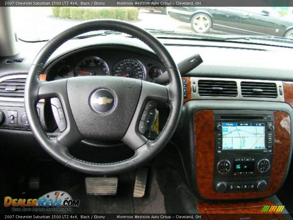 2007 Chevrolet Suburban 1500 LTZ 4x4 Black / Ebony Photo #16