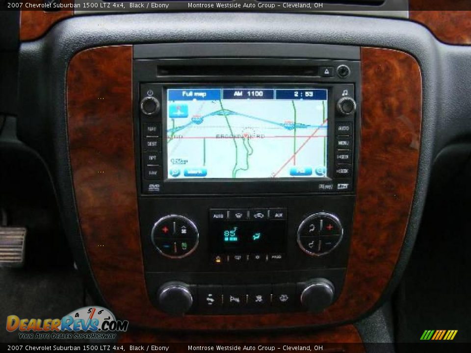 2007 Chevrolet Suburban 1500 LTZ 4x4 Black / Ebony Photo #21