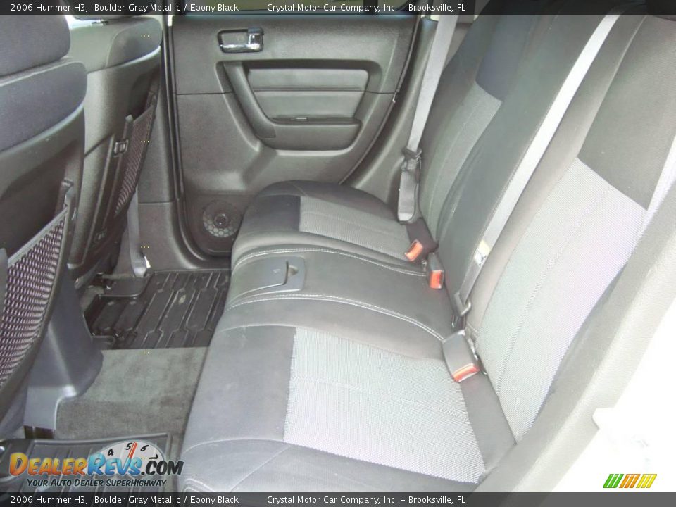2006 Hummer H3 Boulder Gray Metallic / Ebony Black Photo #5