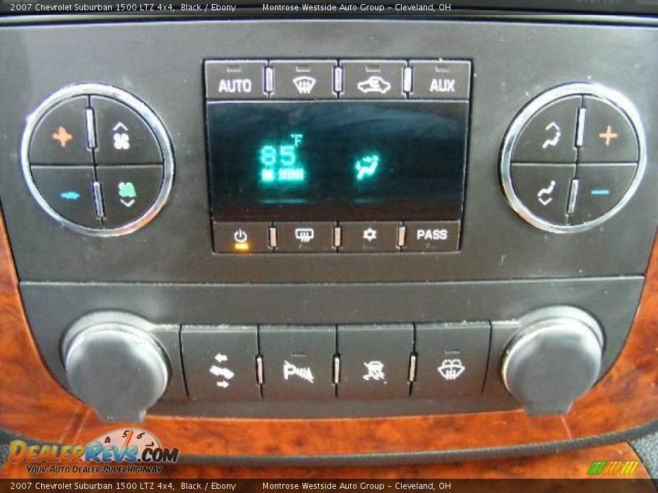 2007 Chevrolet Suburban 1500 LTZ 4x4 Black / Ebony Photo #23