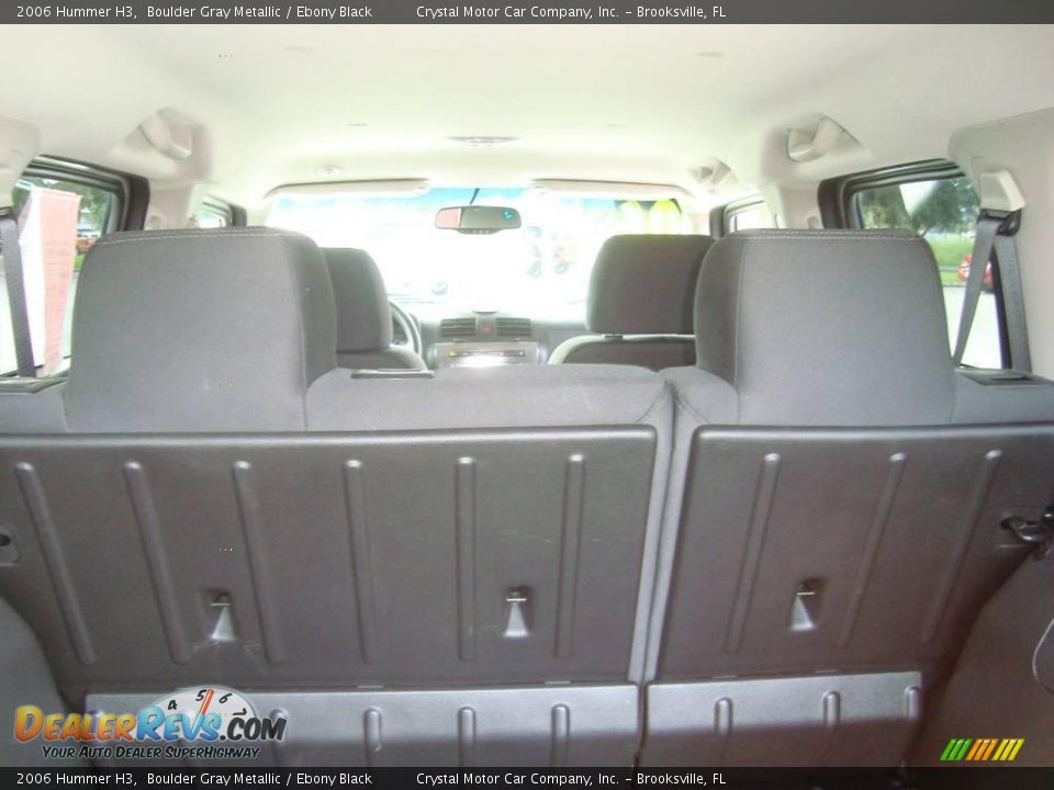 2006 Hummer H3 Boulder Gray Metallic / Ebony Black Photo #7