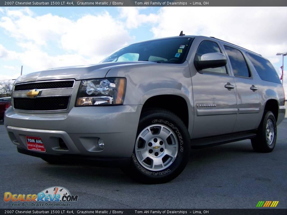2007 Chevrolet Suburban 1500 LT 4x4 Graystone Metallic / Ebony Photo #5