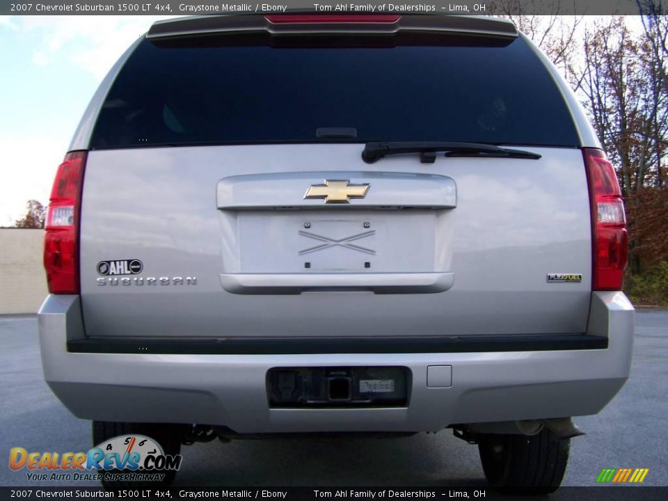 2007 Chevrolet Suburban 1500 LT 4x4 Graystone Metallic / Ebony Photo #6