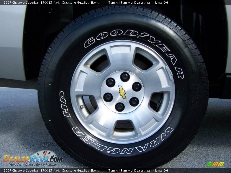 2007 Chevrolet Suburban 1500 LT 4x4 Graystone Metallic / Ebony Photo #8