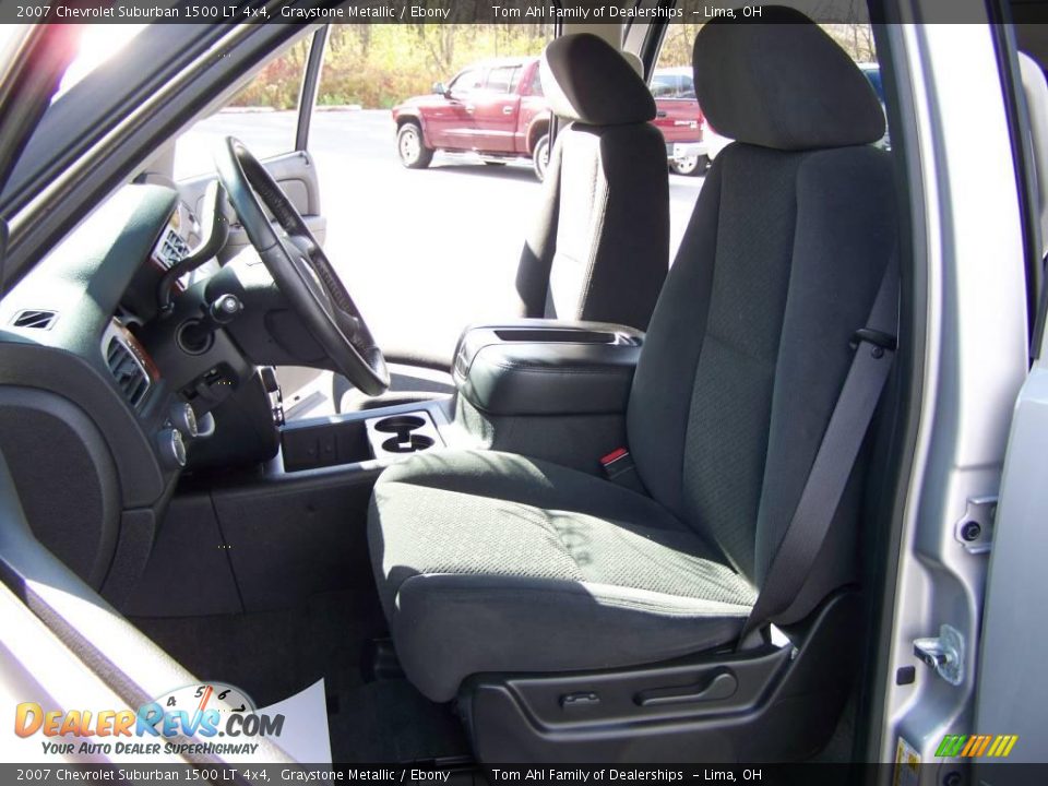 2007 Chevrolet Suburban 1500 LT 4x4 Graystone Metallic / Ebony Photo #9