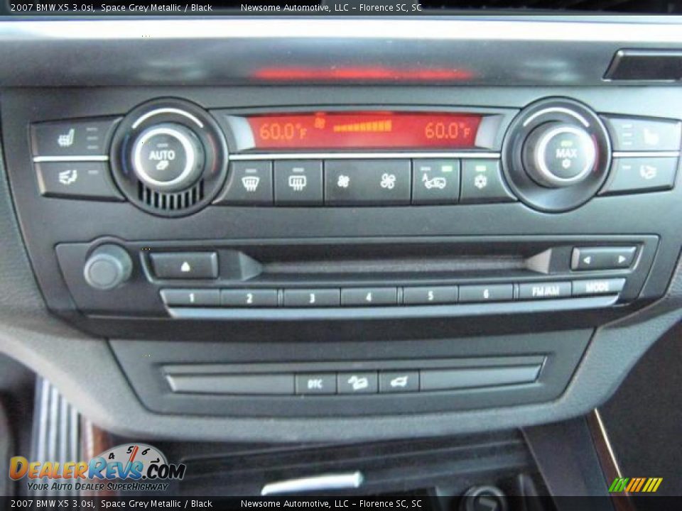 2007 BMW X5 3.0si Space Grey Metallic / Black Photo #8