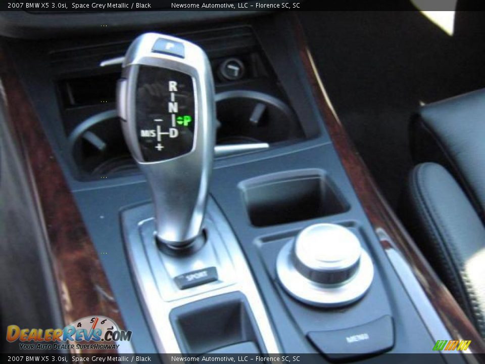 2007 BMW X5 3.0si Space Grey Metallic / Black Photo #10