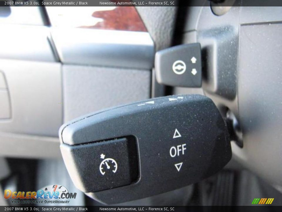 2007 BMW X5 3.0si Space Grey Metallic / Black Photo #15
