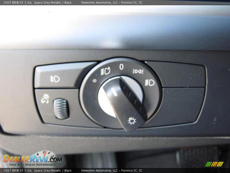 2007 BMW X5 3.0si Space Grey Metallic / Black Photo #16